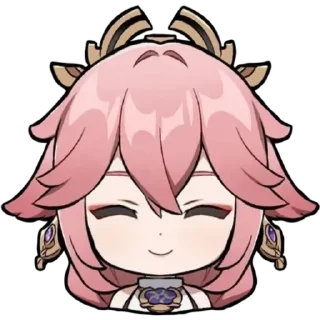 Telegram sticker 🙂 Yae Miko