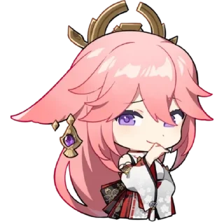 Video sticker 😅 Yae Miko