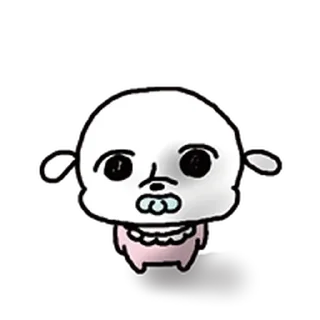 Video sticker ⭐ 복슬 응애임다2 @moe_sticker_bot