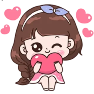 Telegram sticker 🥰 Paulla @femininoo