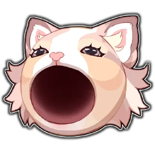 Telegram sticker 😮 PetalPup