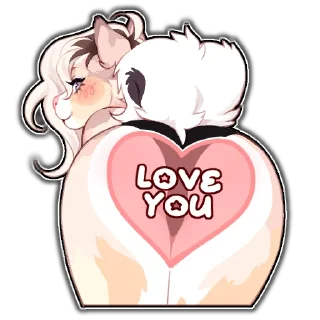 Video sticker 🍑 PetalPup
