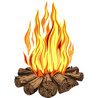 Telegram sticker 🔥 Fire and Flames @PunjabiSticker
