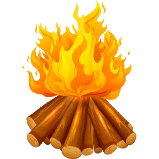 Telegram sticker 🔥 Fire and Flames @PunjabiSticker