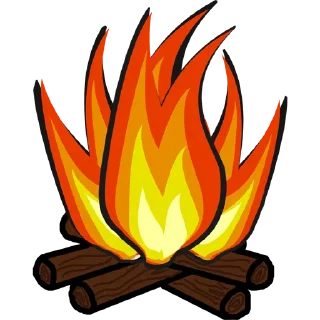 Telegram sticker 🔥 Fire and Flames @PunjabiSticker