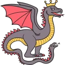 Telegram sticker 💟 Dragon Pack @hovert9