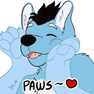 Telegram sticker 🐾 Bailey's favs - Nsfw