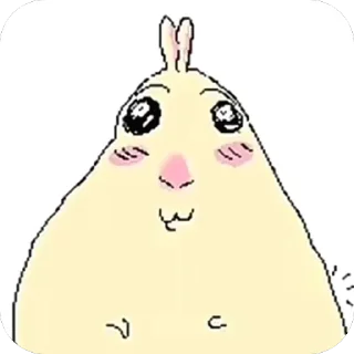 Telegram sticker 🫥 хомяки тупые