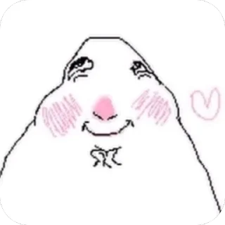 Telegram sticker 🫥 хомяки тупые