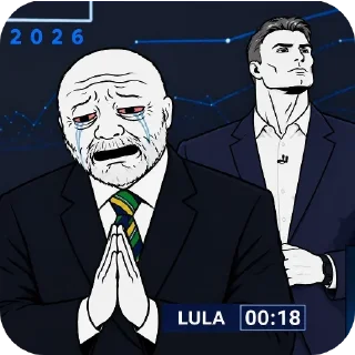 Video sticker 🔥 Bolsonaro aura