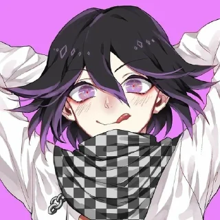 Telegram sticker 😋 кокичи ома нихихихи :: @fStikBot