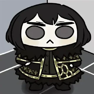 Telegram sticker 😐 ProjectMoonCompany