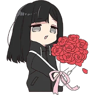 Telegram sticker 💐 Юрудура тян 6 @Nyasticks2