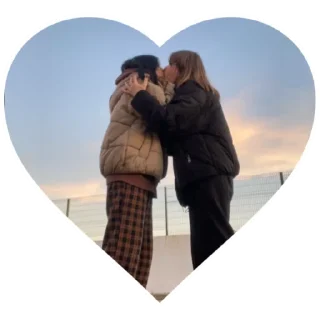 Video sticker ⚪️ lesbian pack