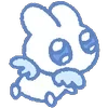 Sticker 🐰 Angel Bunny - @ShoutoEmoji