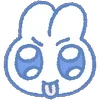 Sticker 🐰 Angel Bunny - @ShoutoEmoji