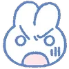Sticker 🐰 Angel Bunny - @ShoutoEmoji