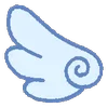 Sticker 🐰 Angel Bunny - @ShoutoEmoji