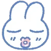 Sticker 🐰 Angel Bunny - @ShoutoEmoji