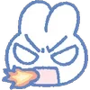 Sticker 🐰 Angel Bunny - @ShoutoEmoji