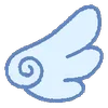 Sticker 🐰 Angel Bunny - @ShoutoEmoji