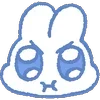 Sticker 🐰 Angel Bunny - @ShoutoEmoji
