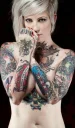 Telegram sticker 💉 Naked tattoo