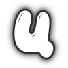 Sticker 👂 Алфавит №3 от @AirEmojis