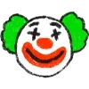Sticker 🤡 набор #1 @nabroskiart
