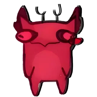 Video sticker 🎈 ㅤ  Alastor Cat 𖥻 tg: @weshilwe