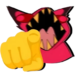 Telegram sticker 🎈 ㅤ  Alastor Cat 𖥻 tg: @weshilwe