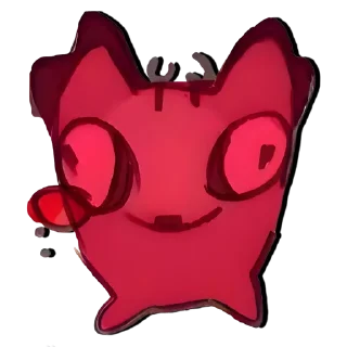 Sticker 🎈 ㅤ  Alastor Cat 𖥻 tg: @weshilwe
