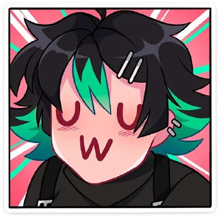 Telegram sticker ☺️ Рика от @TgSticker