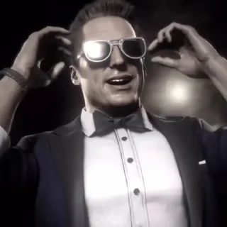 Video sticker 🪩 Johnny Cage!