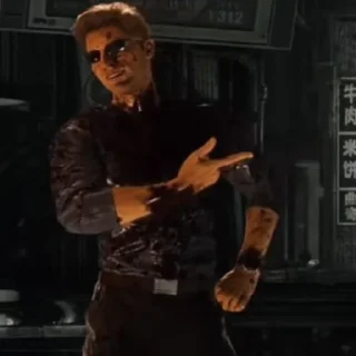 Telegram stiker 🪩 Johnny Cage!