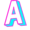 Sticker 🤩 AZMO in 3D by @Sat...