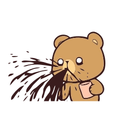 Telegram sticker 😒 Milk&Mocha @TVstickers
