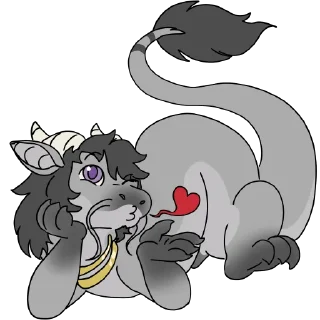 Telegram sticker 😘 Kit Dragon