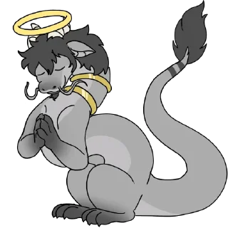 Telegram sticker 😇 Kit Dragon
