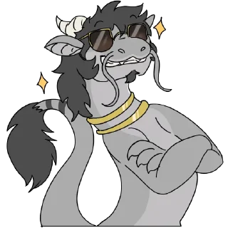Telegram sticker 😎 Kit Dragon
