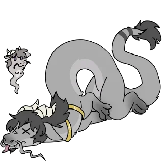 Video sticker 😵‍💫 Kit Dragon