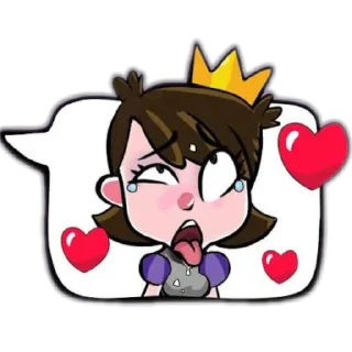 Video sticker 🥵 Clash Royale emote +18