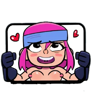 Telegram sticker 🔥 Clash Royale emote +18