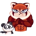 Telegram sticker 😠 Panda Koko (@TgSticker)