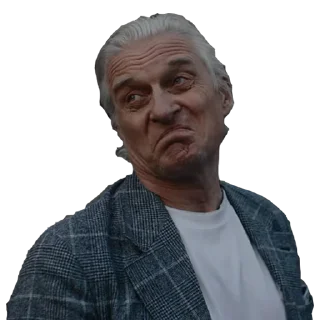 Telegram sticker 🥴 Олег Тиньков
