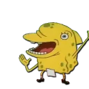 Video sticker 🐬 spongeBob