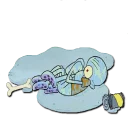 Telegram sticker 😰 spongeBob