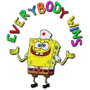 Telegram sticker 👐 spongeBob