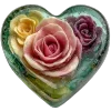 Sticker 🌹 HEART 🖤 @cute_enot_art