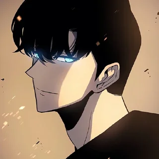 Telegram sticker 🔳 Sung Jin Woo (@TodorokiShouto)